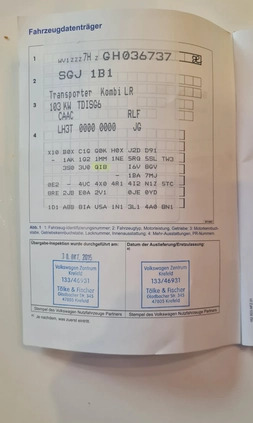 Volkswagen Transporter cena 79900 przebieg: 146942, rok produkcji 2015 z Sieradz małe 254